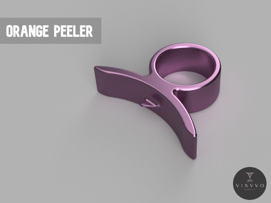 orange peeler by vixvvo 3d tools kitchen 3d print model - Mito3D