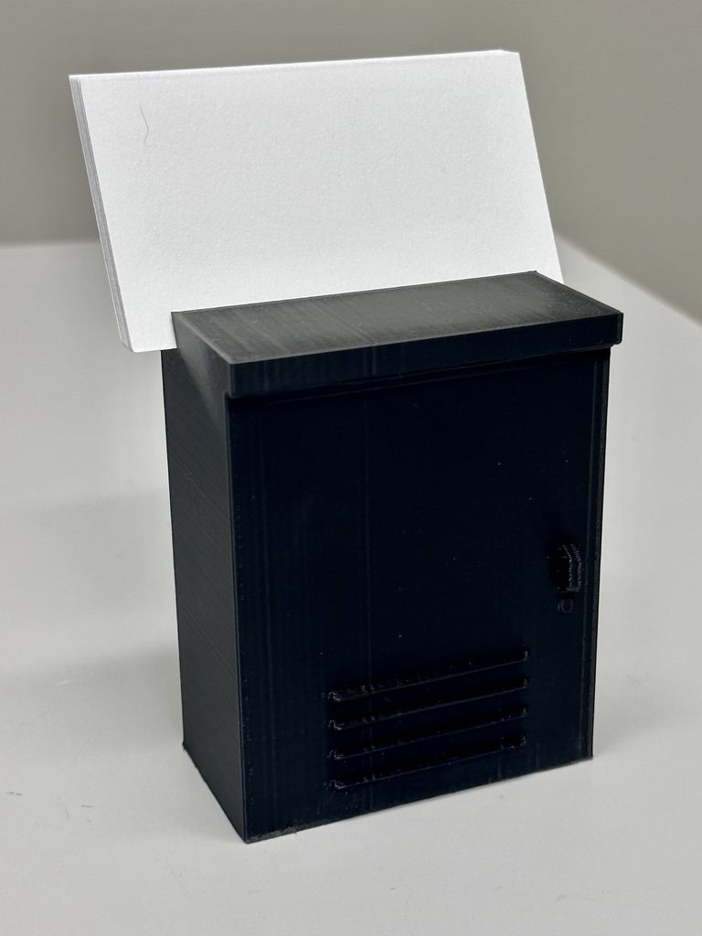 circulation cabinet entreprise carte titulaire soutien by illuminat3d ménage bureau porte cartes titulaires visite caltrans nema 3D print model - Mito3D