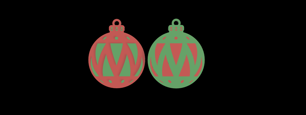christmas ornaments by hartwellwv household festivities decor ornamanet tree 3d print model - Mito3D