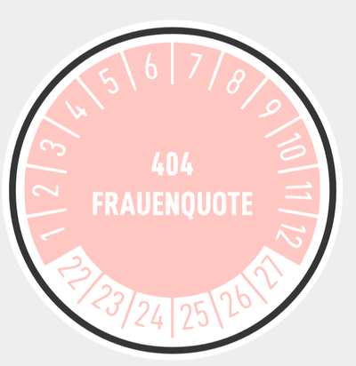 404 frauenqute by schlumpfi kunst münze abzeichen frauen 3d print model - Mito3D