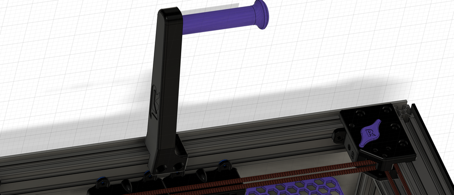 blv bobina titolare supporto by orologio cane guardia 3d stampante parti blvcube 3d print model - Mito3D