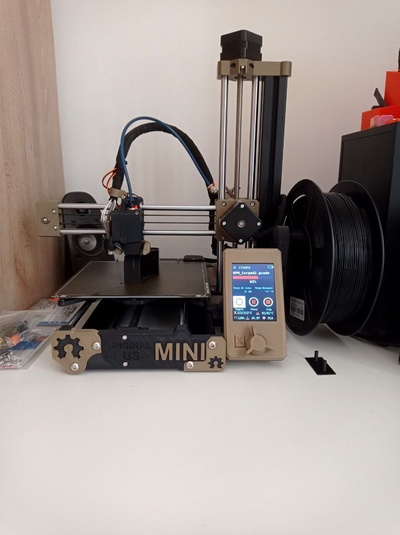 prusa mini destacável resfriamento fio inserir + escorpião duto dragão hf v6 projeto remixado by relógio cão guarda 3d impressora partes prusamini 3d print model - Mito3D