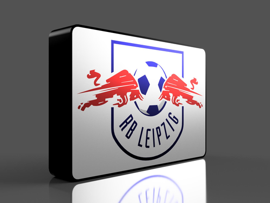 rb leipzig caja ligera by escafandra autónoma pasatiempo bricolaje diy electrónica led ligero fútbol 3d print model - Mito3D