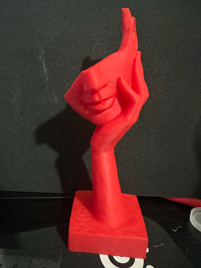 gebrochen gesicht by matdanck121 kunst skulpturen dekor skulptur statue zuhause haus modell 3d print model - Mito3D