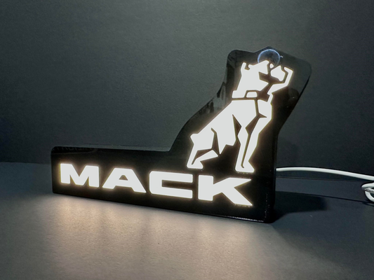 mack ligero caja by mopar2511 arte señales logos semi camión 3d print model - Mito3D