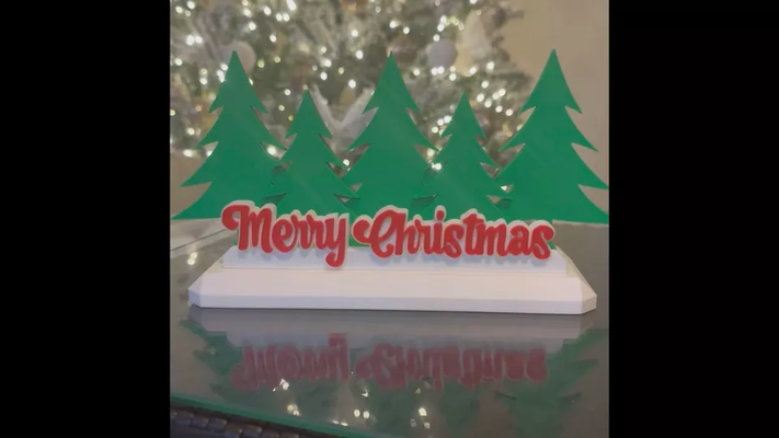 benutzerdefiniert weihnachten zuhause haus dekorationen by roguedesigns3d haushalt dekor modular dekoration geburt urlaub urlaubsdeko einfach versammlung unterstützung 3d print model - Mito3D