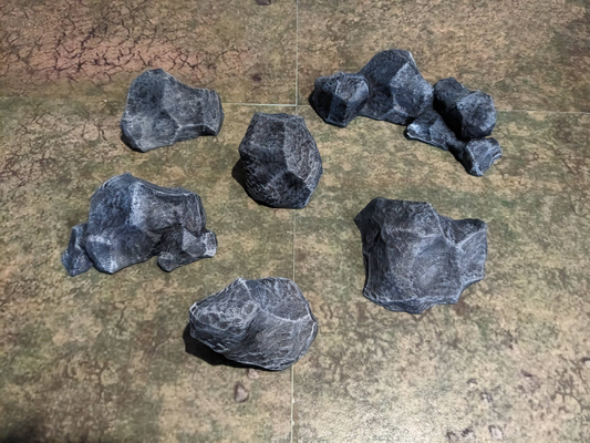 rocas by josh campbell miniaturas terreno mesa 3d print model - Mito3D