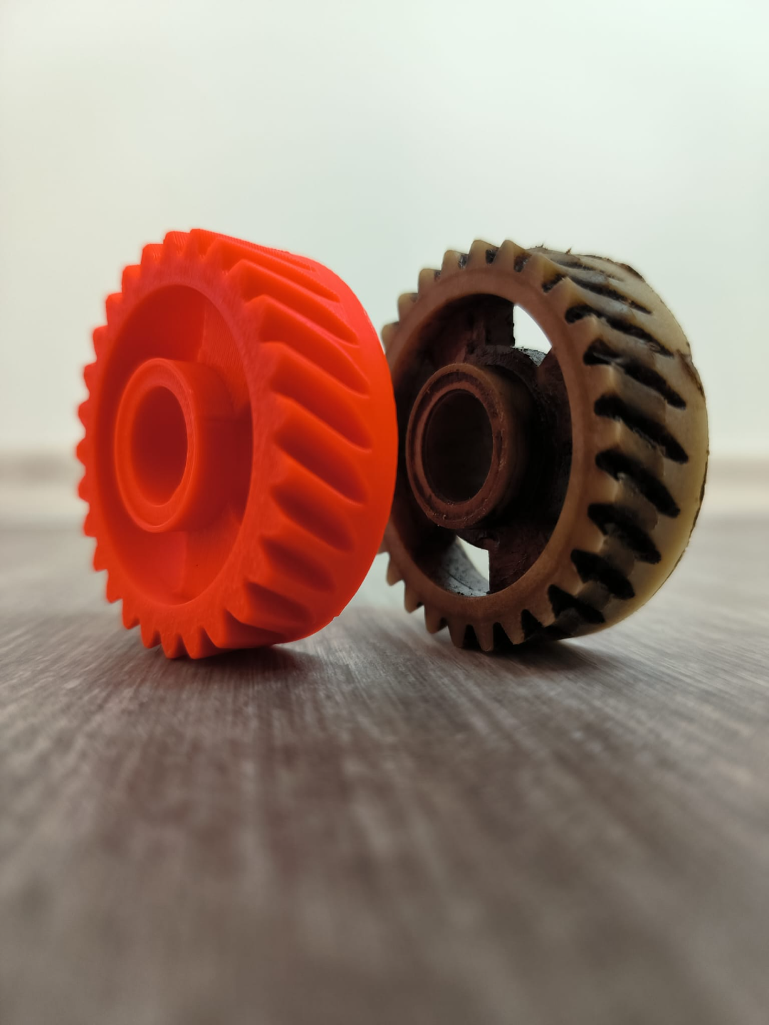 helical gear 27 teeth by stjepanvlahovic95 tools craftsman lawnmower mcculloch husqvarna helicalgear lawnmowerpart 3D print model - Mito3D