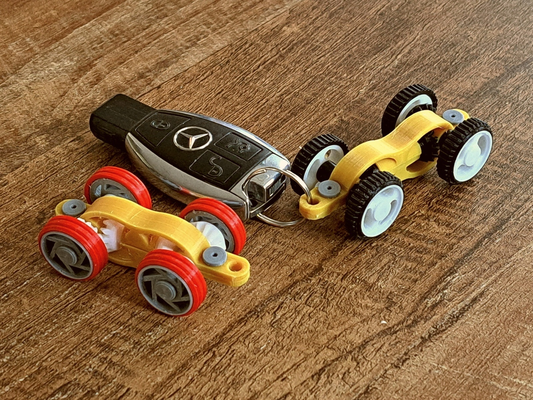 4wd anahtar yüzük by kayıkçı hobi kendin yap araçlar dörtlü kıpır awd suv 3d print model - Mito3D