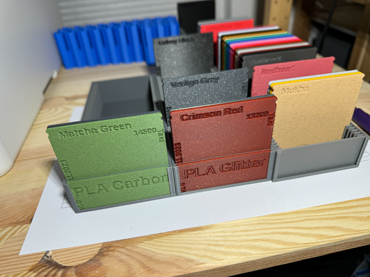 renk örneği kutusu eklemek yeniden karıştırılmış by pirogx araçlar organizatörler 3d print model - Mito3D