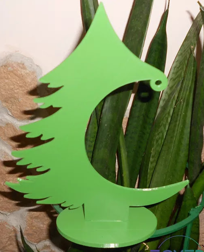 kiefer baum hängend weihnachten by ladamtla haushalt dekor grün 3d print model - Mito3D