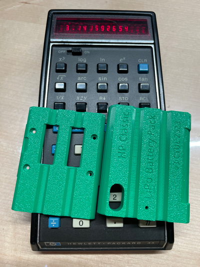 hp clássico lipo bateria pacote by cyul criador passatempo faça eletrônicos hewlettpackard vintage calculadora 3d print model - Mito3D