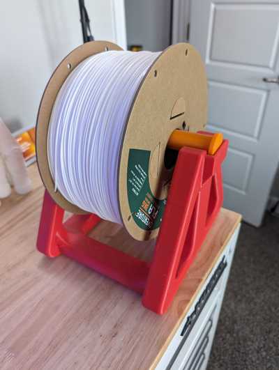 3kg spool holder - overture heavy duty by tooling lee 3d printer accessories spoolholder largespool 3d print model - Mito3D