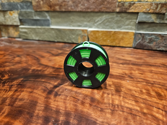 filament spool keychain by doodleprinting art models 3dprinter accessory pla ams dual color colorful ornament keyring decorative 3d print model - Mito3D