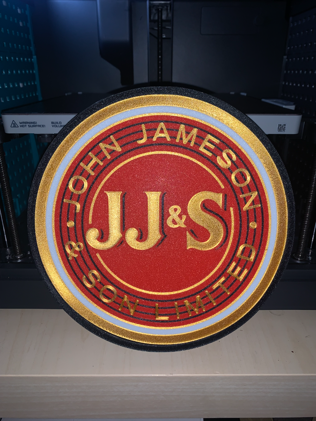 jameson led by gare sb arte señales logos logo 3D print model - Mito3D