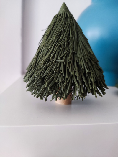 christmas tree organic inspired by hairy lion primoz hyrex art models decor decoration xmas hair sculpting 3d print model - Mito3D