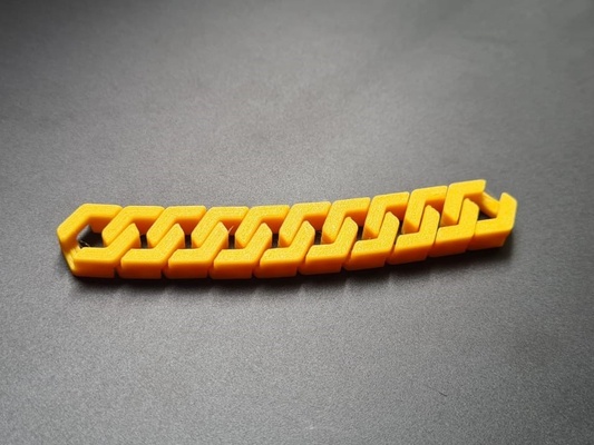 print in place quick flex chain by slavikmis1984ve4 art models articulated flexi printinplace articulating articulatedmodel 3d print model - Mito3D