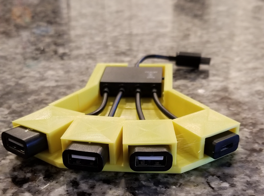 otg adapter cable organizer by maker dave hobby & diy electronics power 3d print model - Mito3D