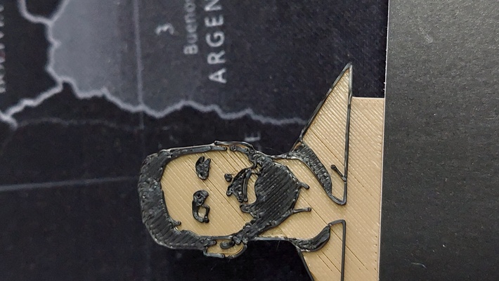 messi bookmark by trei d tools organizers contest 2022 worldcup 3d print model - Mito3D