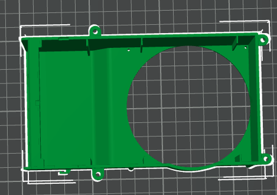 p1s airduct bracket remixed by bricemoak 3d printer accessories 3d print model - Mito3D