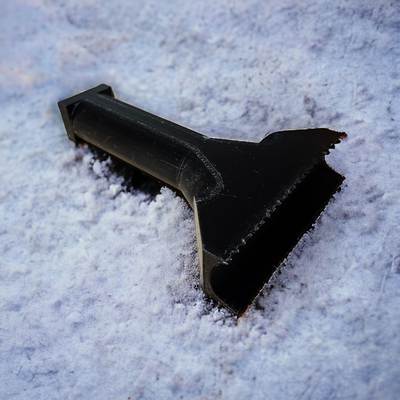 ultimativ eis schaber eiskratzer by 3dprintcess hobby diy fahrzeuge eis kratzer winter schnee schnee kalt wagen window glas 3d print model - Mito3D