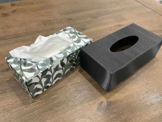 tissue holder scotties no lid by swelite household decor box tissueboxholder tissueboxcover costco 3d print model - Mito3D