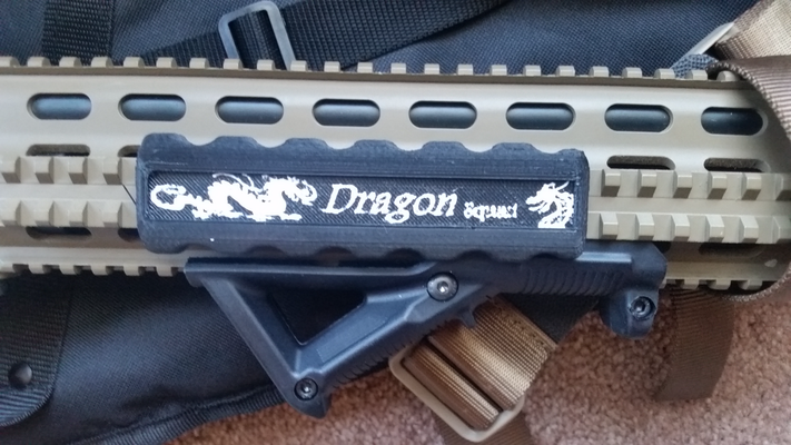 picaany rail cover - dragon squad by maker dave hobby & diy sport outdoors 3d print model - Mito3D