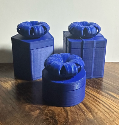 regalo caja by imperioreliquias casa modelos navidad fiesta 3d print model - Mito3D