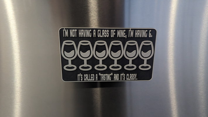 aranan a tatma buzdolabı işaret by minist3r sanat işaretler logolar şarap şık güney park 3d print model - Mito3D