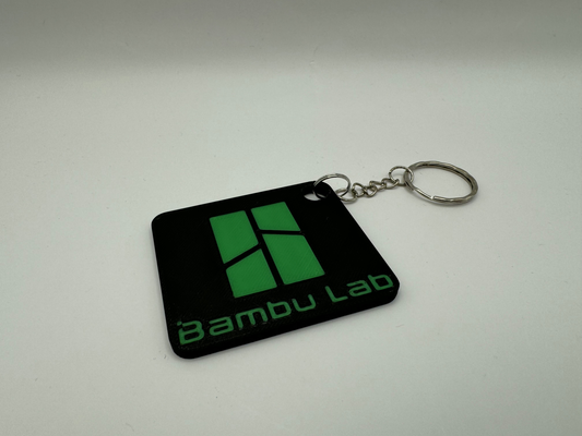 bambulab keychain by stigern art coin & badges tag 3d print model - Mito3D