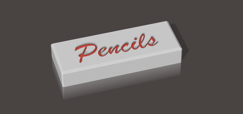 lápis suporte by carroceiro wyatt ferramentas organizadores armazenamento deskorganization madeira 3d print model - Mito3D
