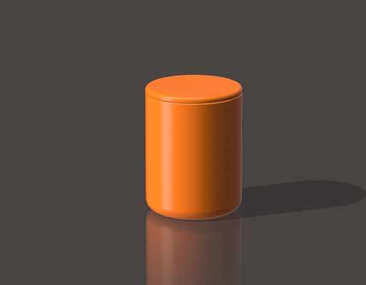 container by fuhrmann wyatt mode modelle deckel geschenk lager schraube jahrestag schmuckaufbewahrung schraubdeckel schrieb schraubdeckeldose 3d print model - Mito3D