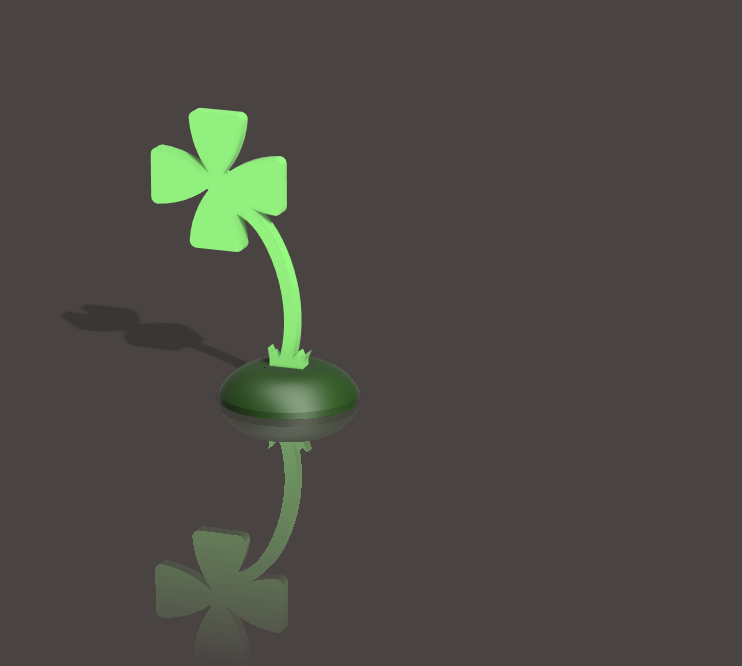 shamrock stand by carter wyatt art models 3d stpatricksday stpatricks leprechaun viral 3D print model - Mito3D