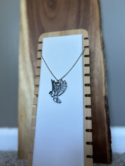 bird necklace by pupik1204 fashion jewelry pendant necklaces necklacecharm simple 3d print model - Mito3D