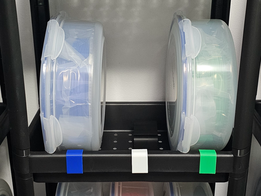 échantillon bande vesken étagères by sthan 3d imprimante accessoires ikea filament étagère étiquette fermer clé impression sèche 3d print model - Mito3D