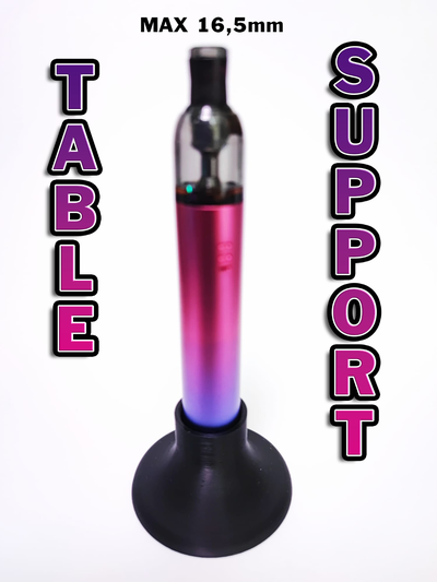 table support e-cig - kiwi m1 maximum diameter 16 5mm by peppinerus tools organizers e-cigarette ecig ecigarette svapo vape holder vapeecig 3d print model - Mito3D