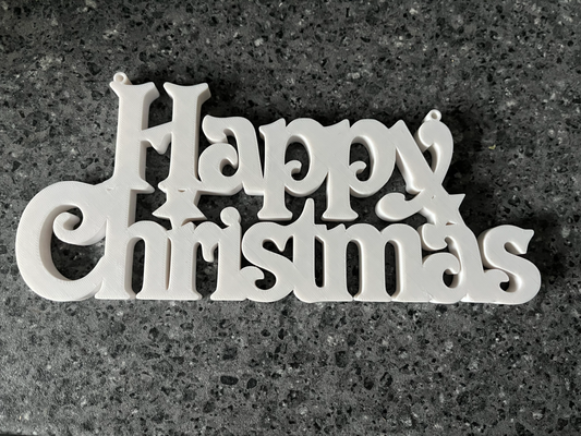 feliz natal decoração by paulwarner81 casa festividades decorações 3d print model - Mito3D