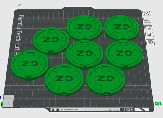 orika by pierre conrad arte sinais logotipos zona criador 3d print model - Mito3D