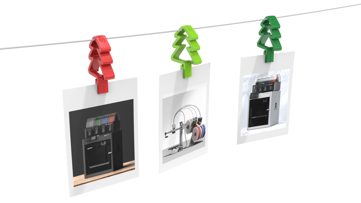by herramientas organizadores carpeta navidad árbol x1c p1s a1mini oficina suministros 3d print model - Mito3D