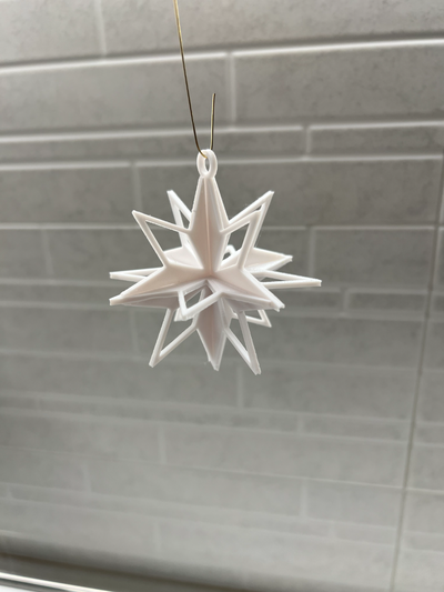 star ornament by bambaxp household decor christmas ball native scene 3d print model - Mito3D