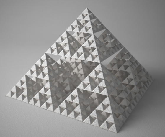 pyramide sierpinski by roiku3d art sculptures 3D print model - Mito3D