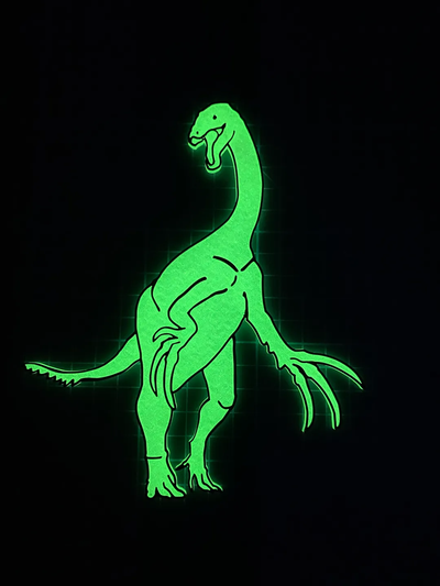 therizinosaurus t kalkan duvar dekorasyonu by bergi 0815 sanat işaretler logolar dinozor 3d print model - Mito3D