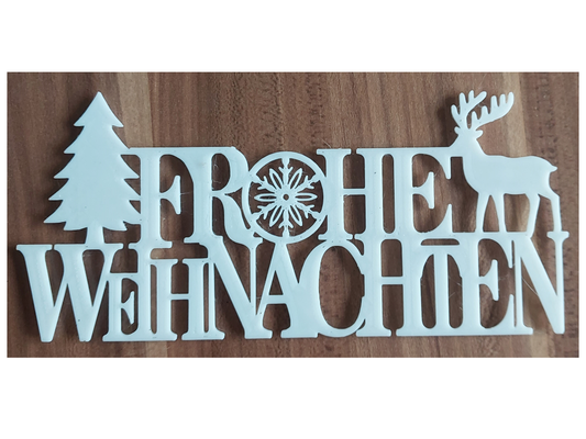 frohe weihnachten rschild by becks86 haushalt dekor 3d print model - Mito3D