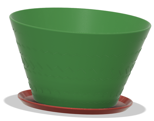 plante pot by der jeniche ménage jardin pflanzen 3d print model - Mito3D