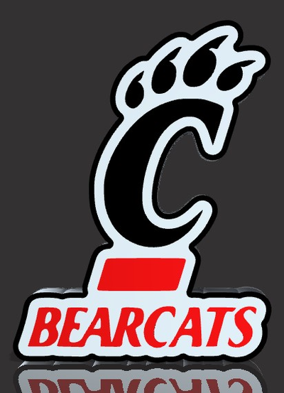 cincinnati bearcats by geek3designs household decor ncaa football lightbox lamp light led 3d print model - Mito3D