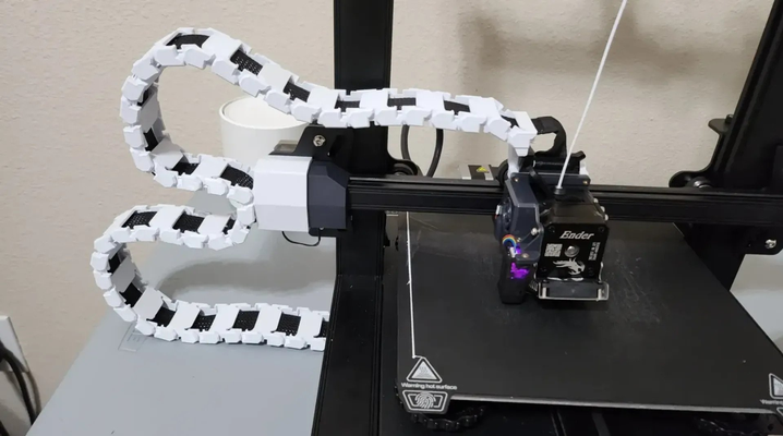 ender 3 s1 cabo by efervescente galinhas 3d impressora acessórios crialidade mod 3d print model - Mito3D