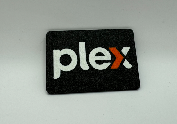 plex logo badge sign by stigern art signs & logos 3d print model - Mito3D