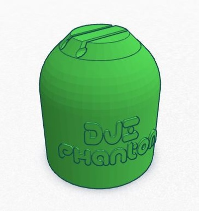 dji phantom motor caps remixed by bampoo hobby & diy rc 3d print model - Mito3D