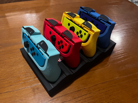 stand joycon controllers nintendo switch by am maker hobby & diy electronics controller controllerstand nintendoswitch 3d print model - Mito3D