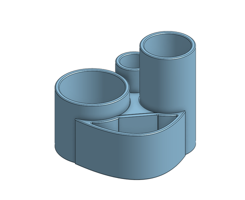 sıra araç kulp destek by model yapımcısı 3d yazıcı parçalar ölçek 3d print model - Mito3D